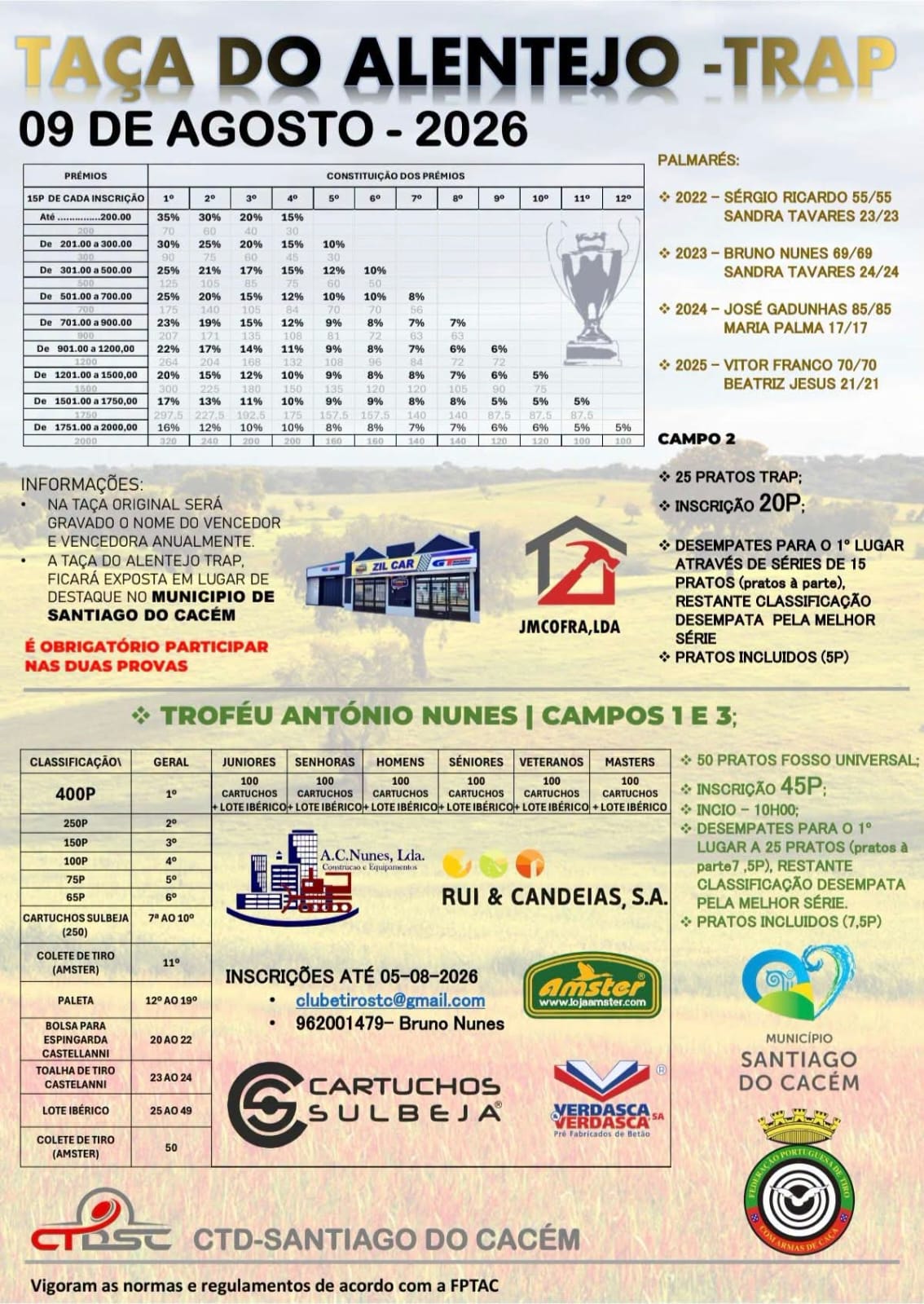 Taça do Alentejo - Trap